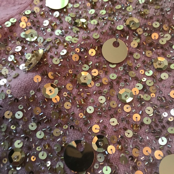 Gorgeous pink cashmere Robert Rodriguez cardigan. - Picture 4 of 6